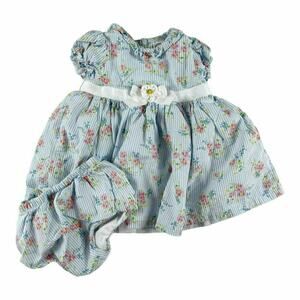 Little Me Floral Dress And Bloomers Outfit 3 months